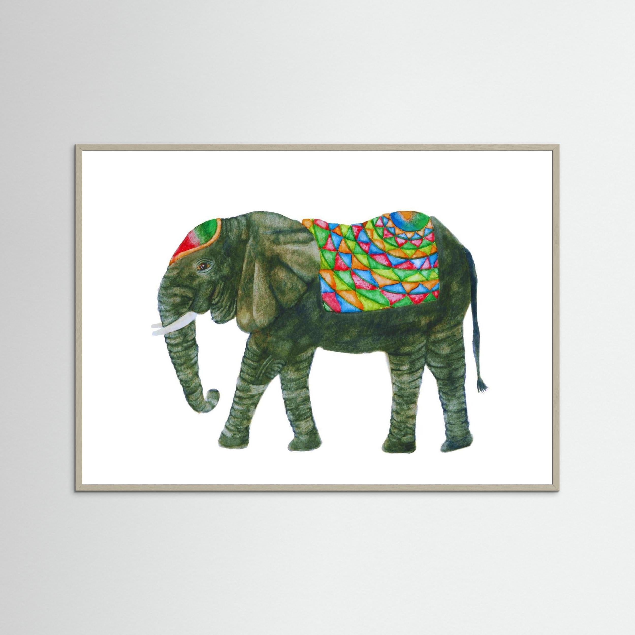 Mandala Elephant II