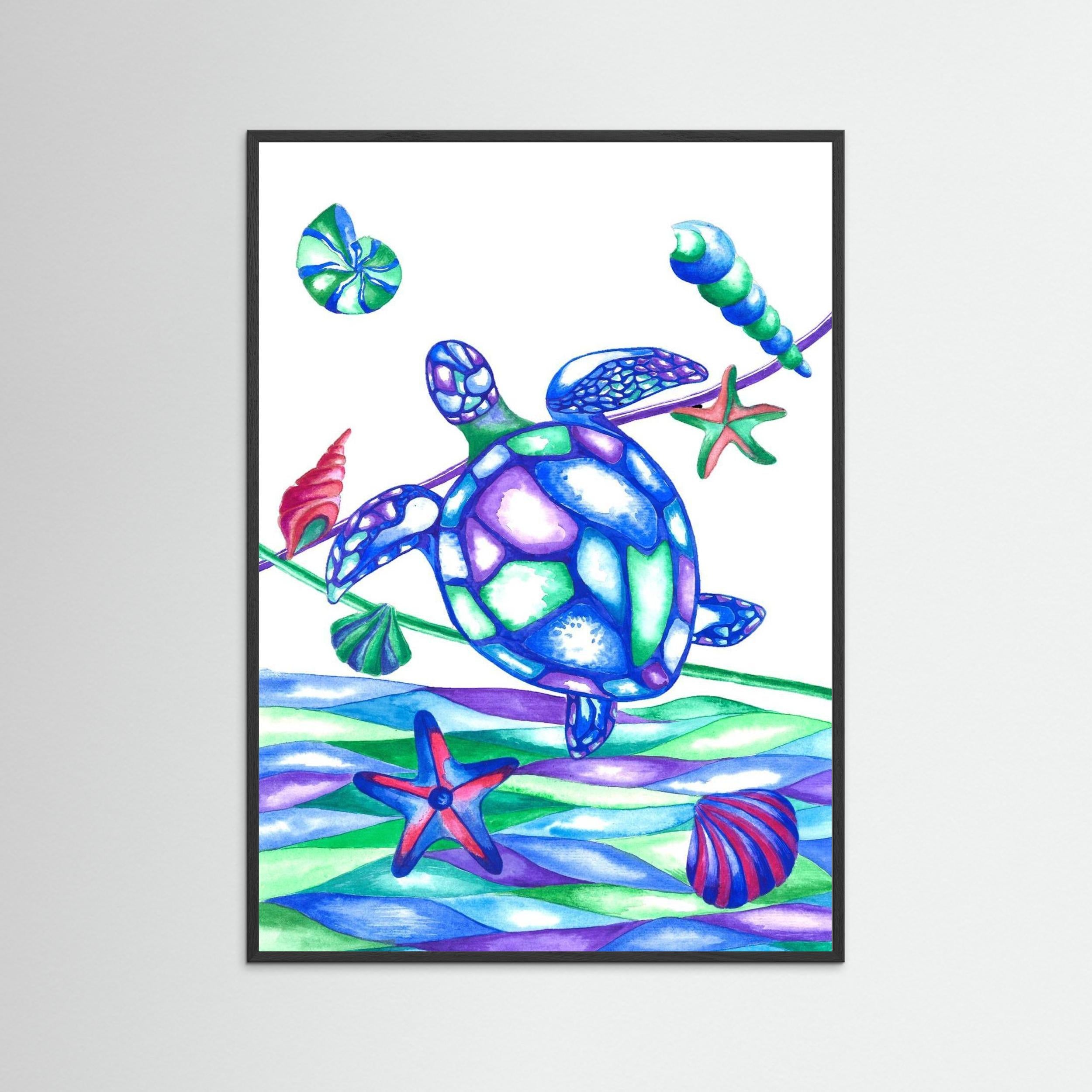 Muse and the Sea. Turtle