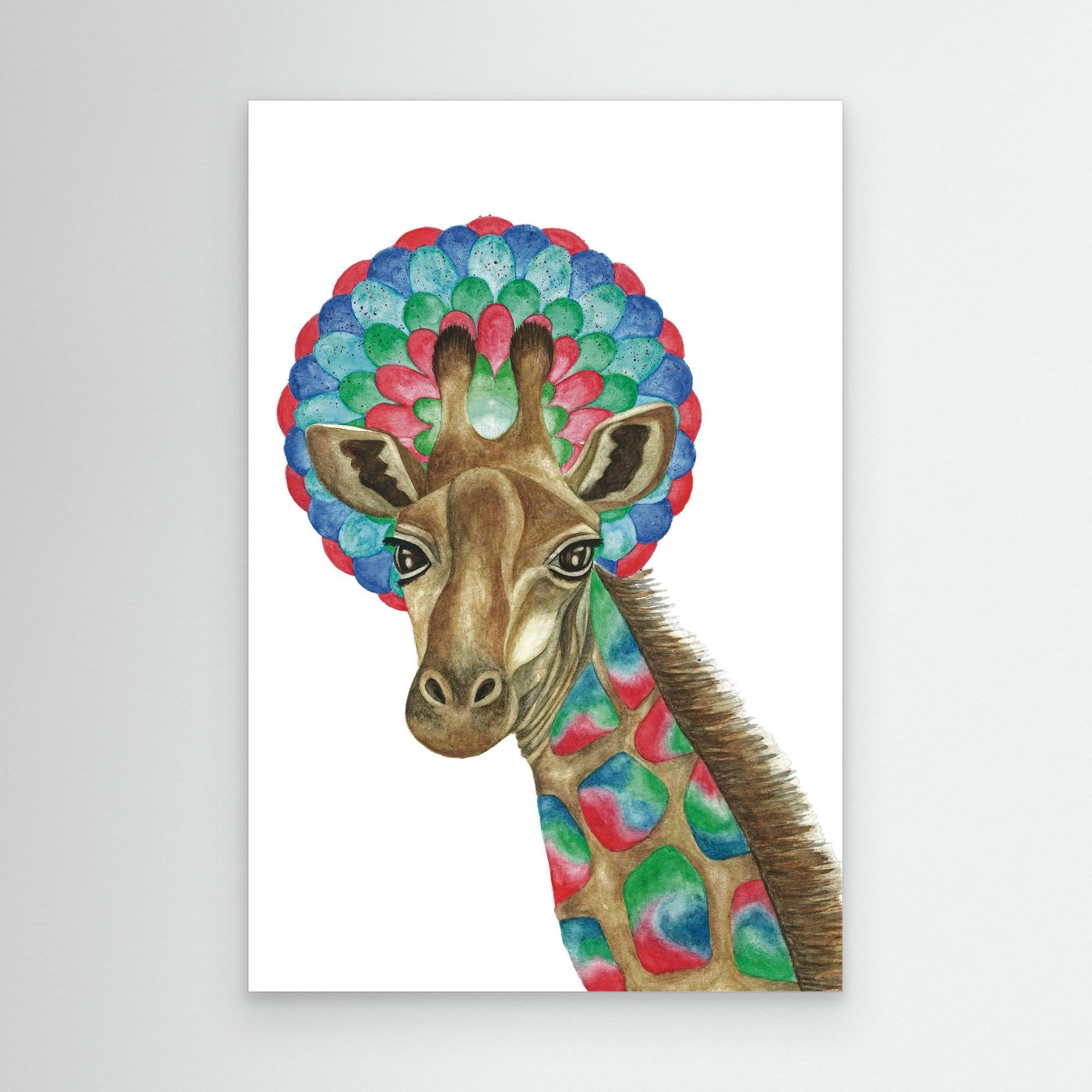 Mandala Giraffe