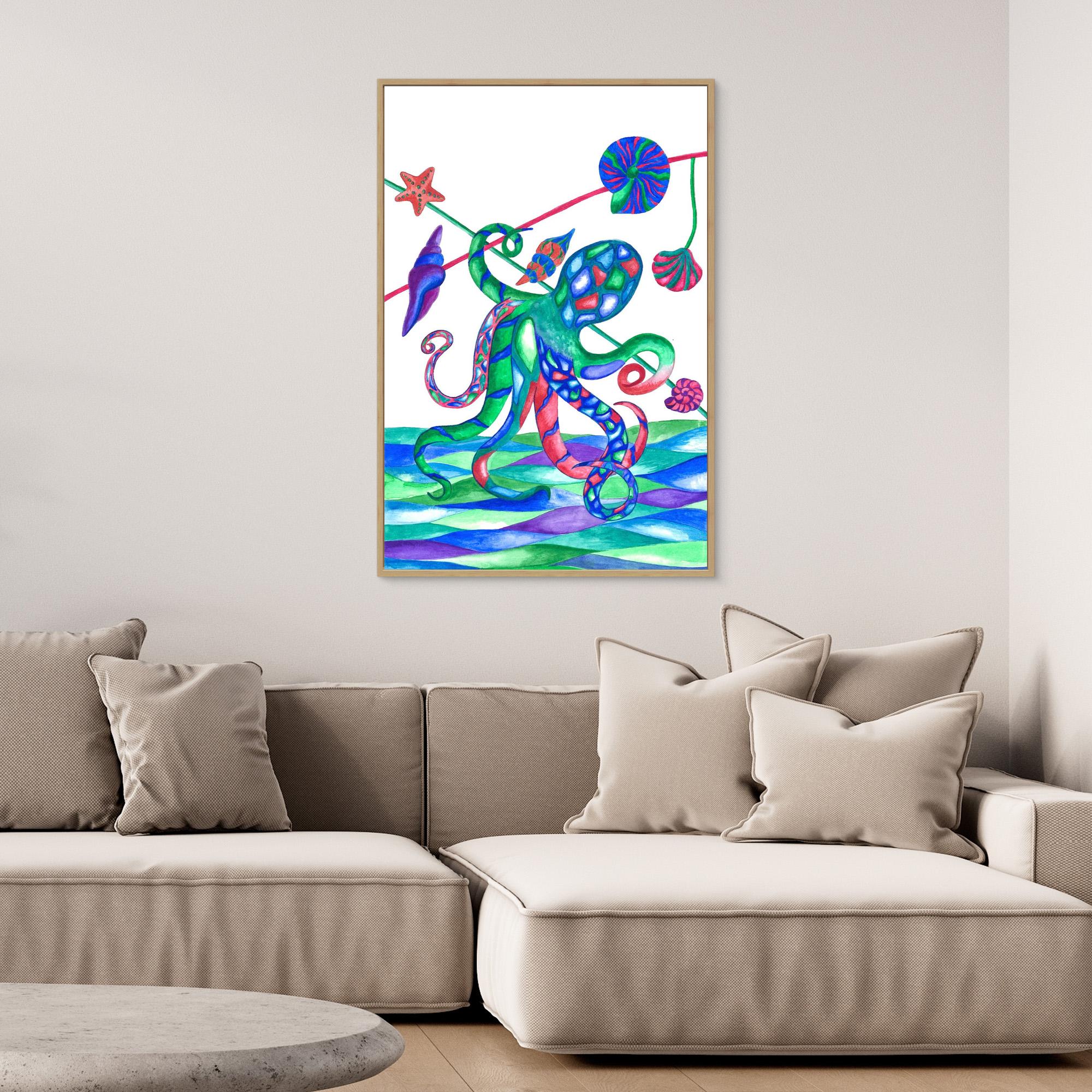 Muse and the Sea. Octopus