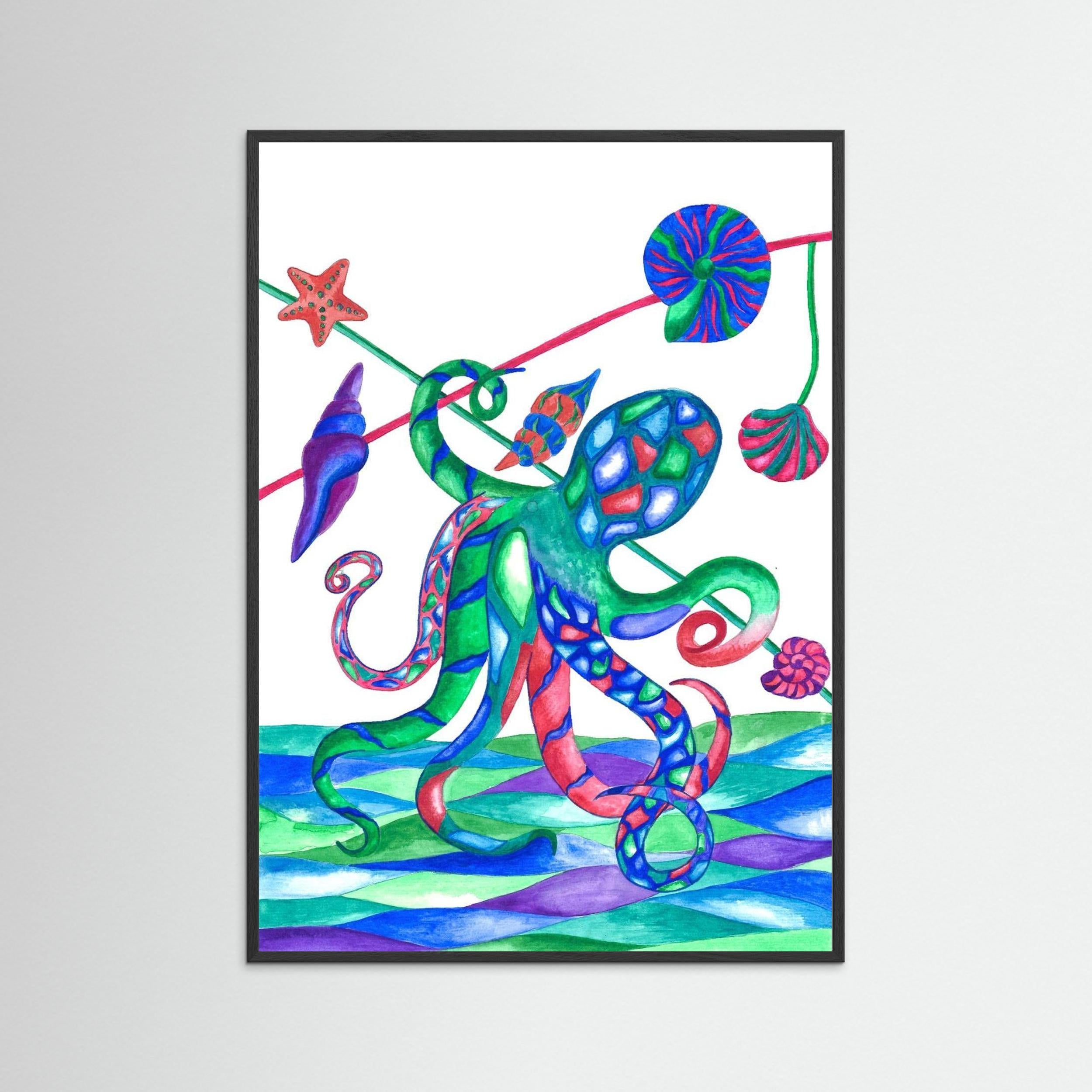 Muse and the Sea. Octopus.