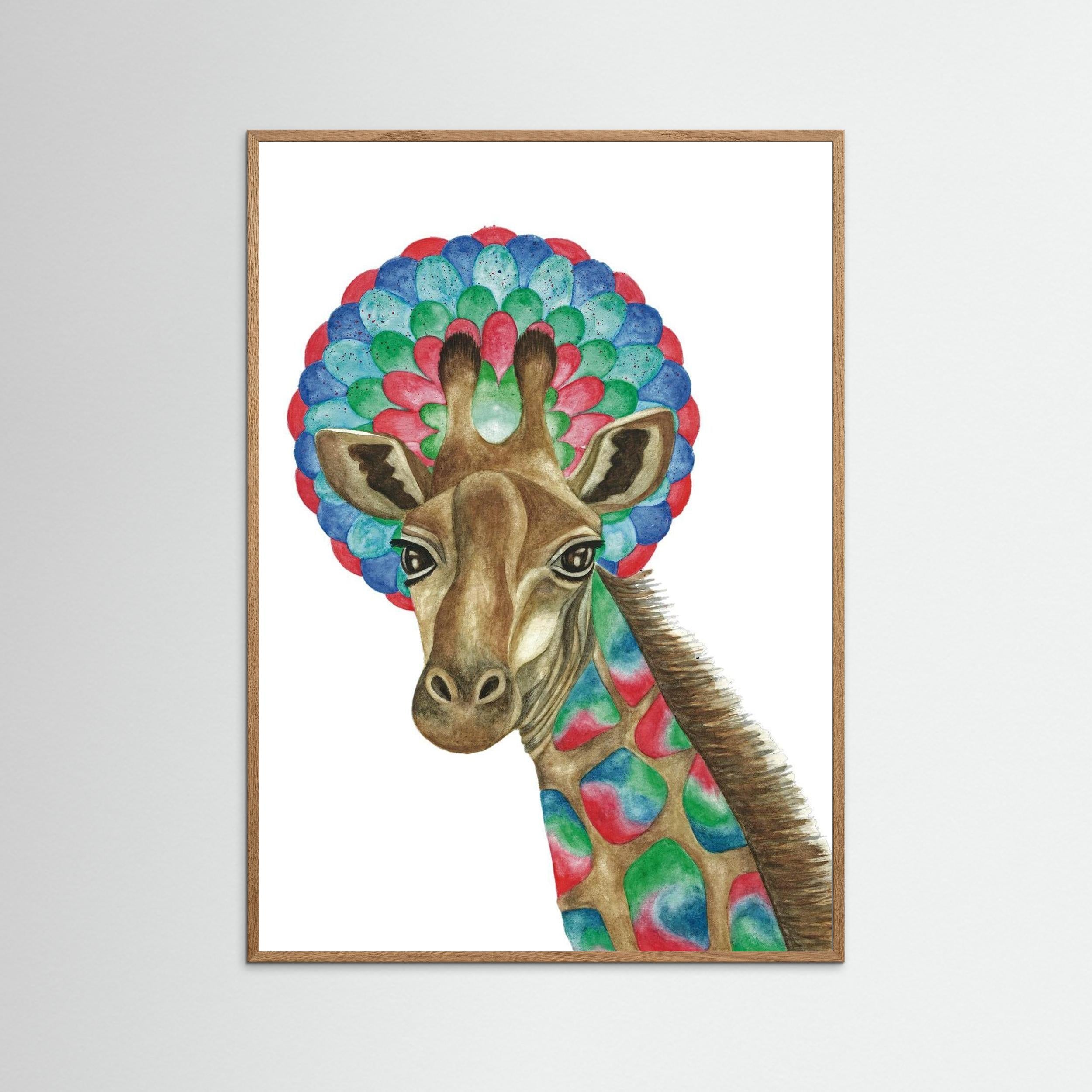 Mandala Giraffe