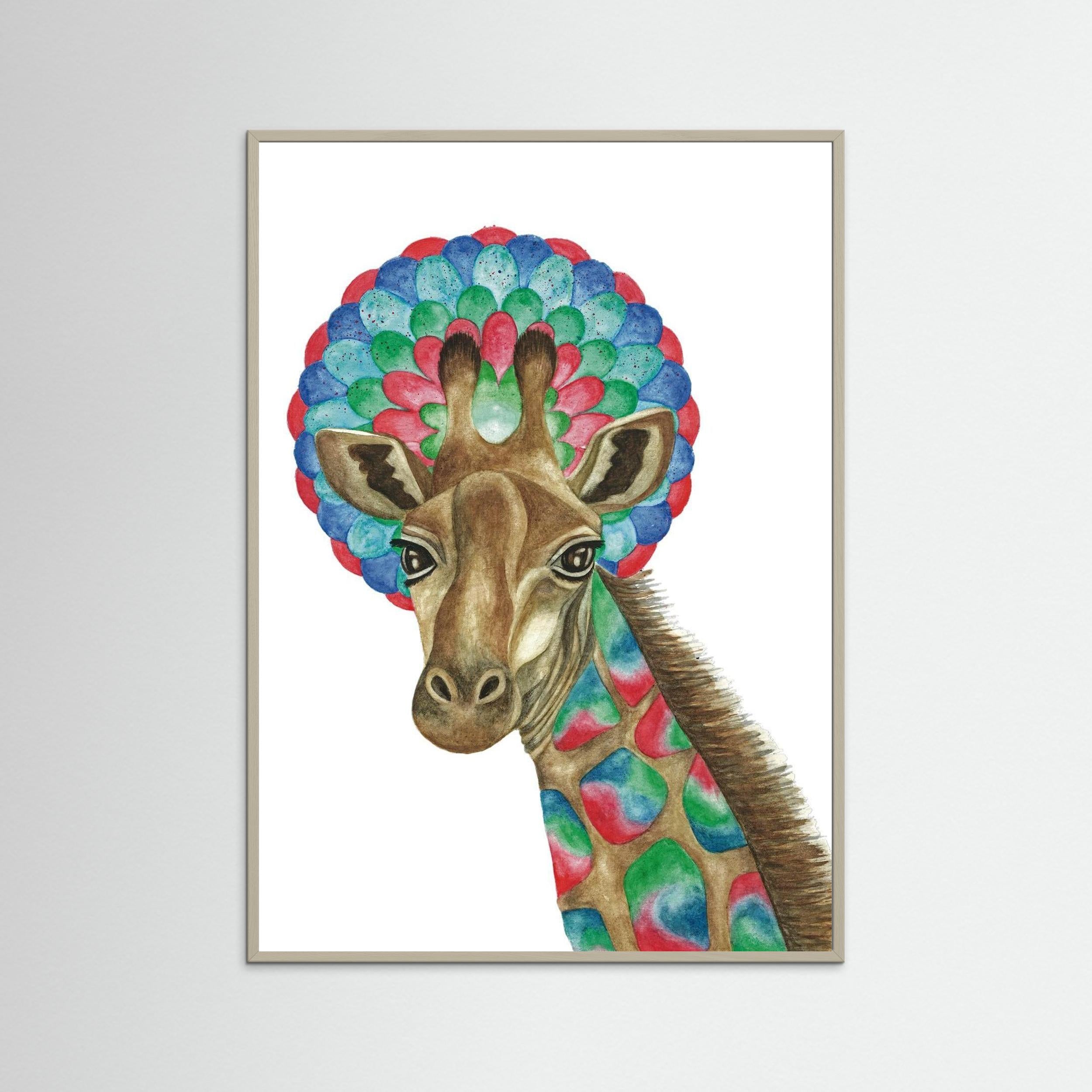 Mandala Giraffe