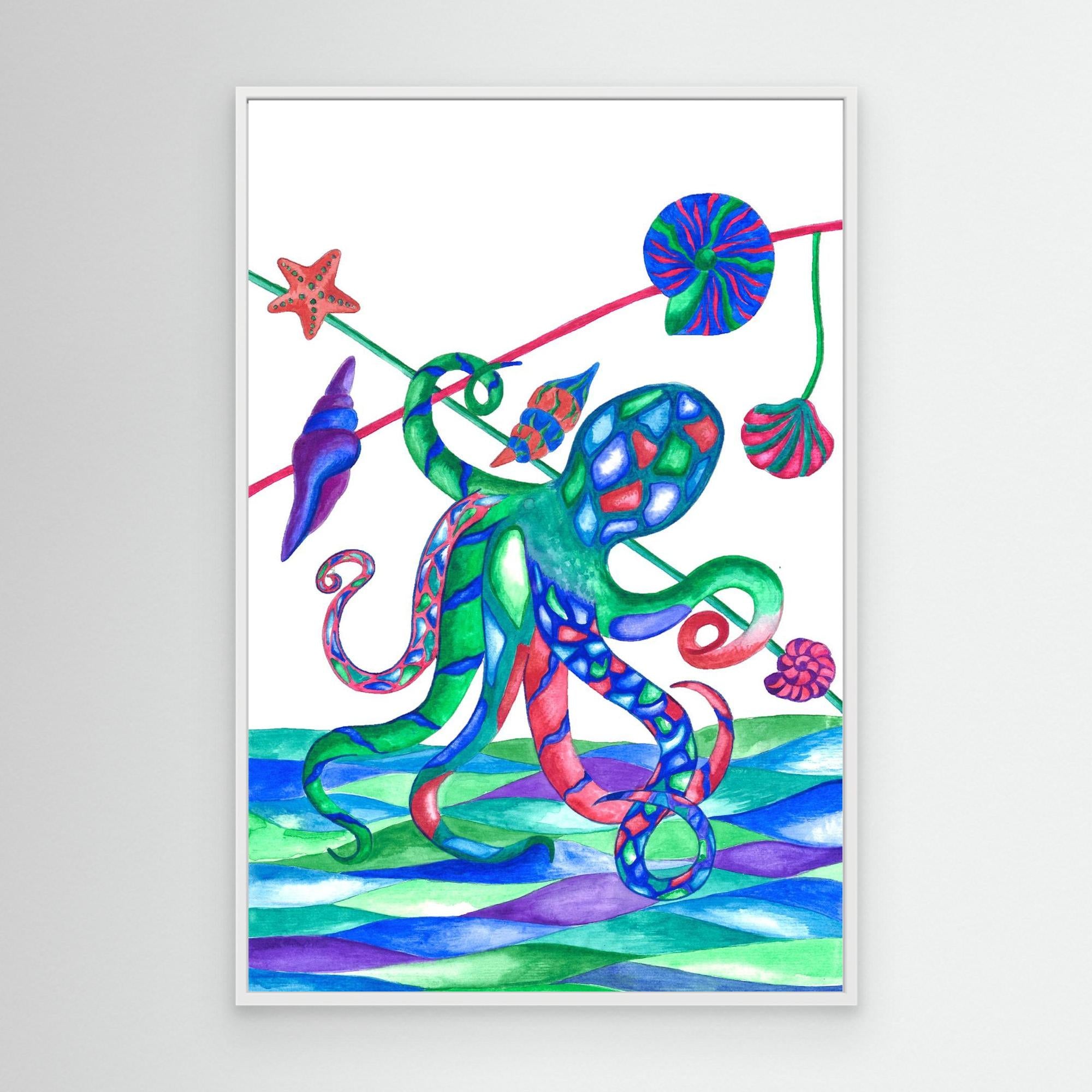 Muse and the Sea. Octopus