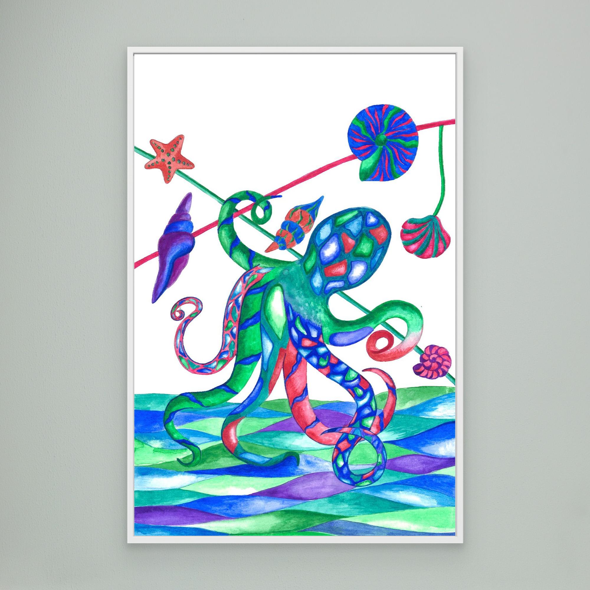 Muse and the Sea. Octopus