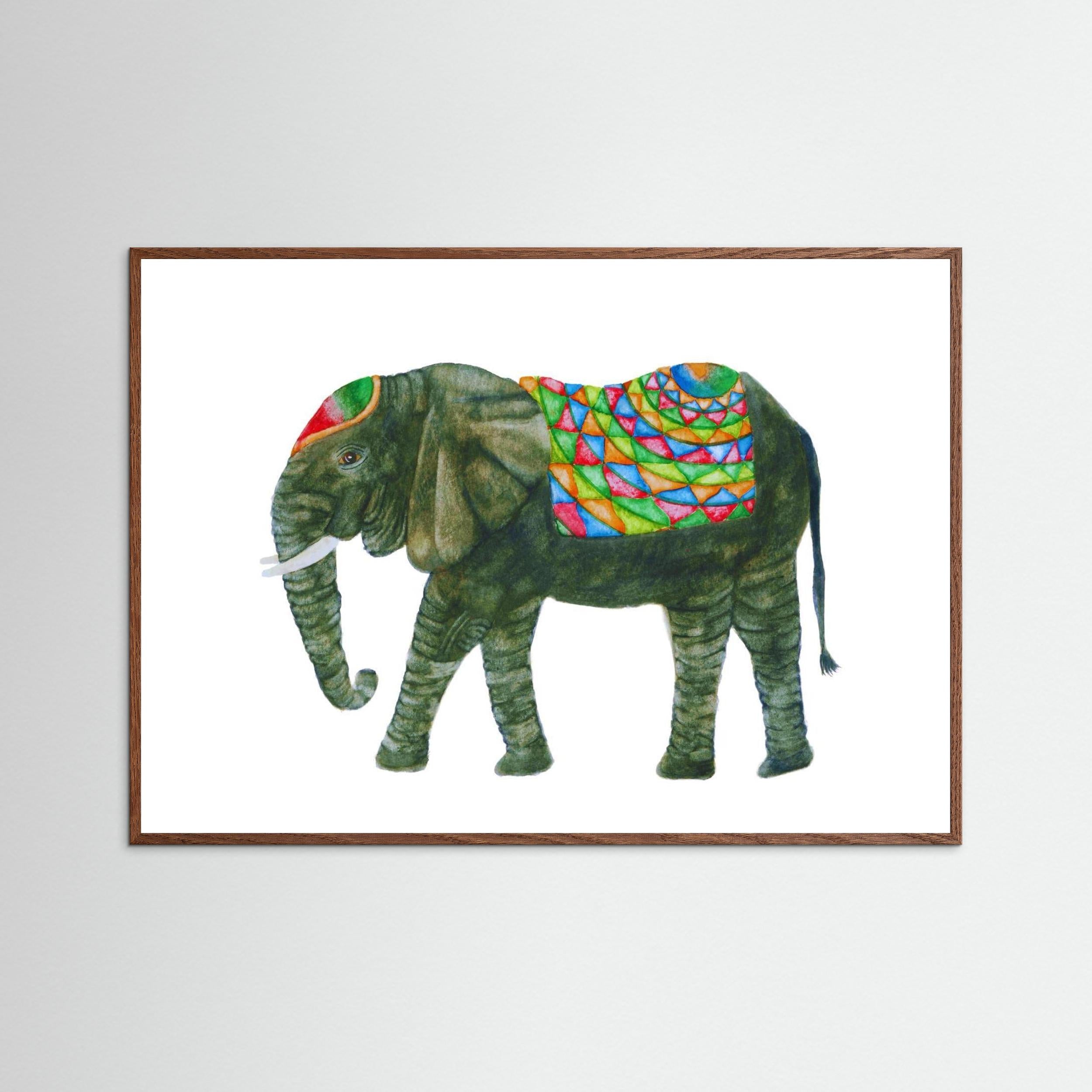 Mandala Elephant II