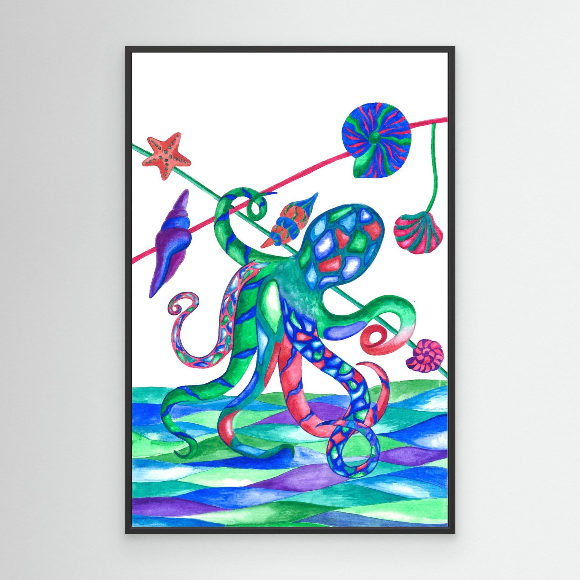 Muse and the Sea. Octopus