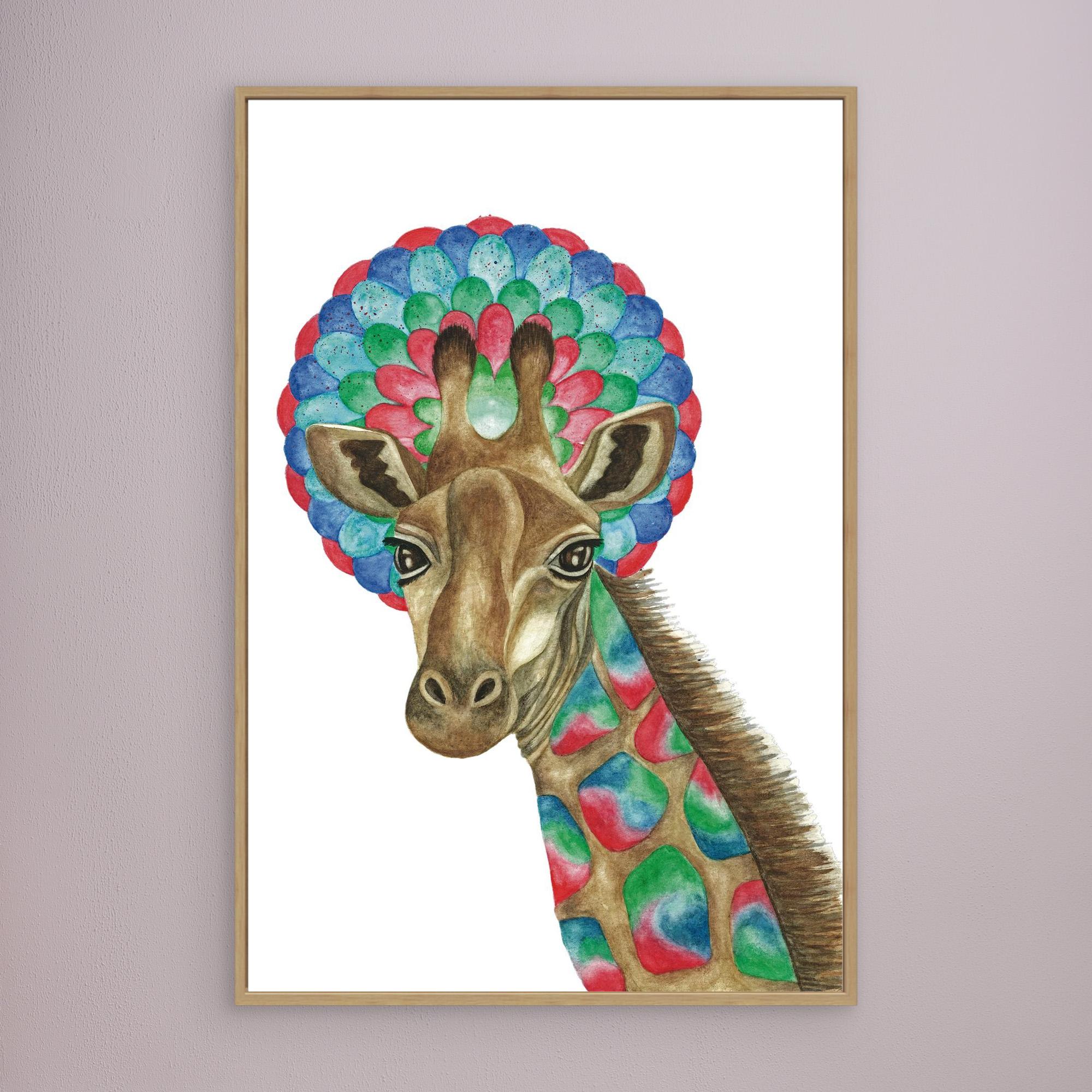 Mandala Giraffe