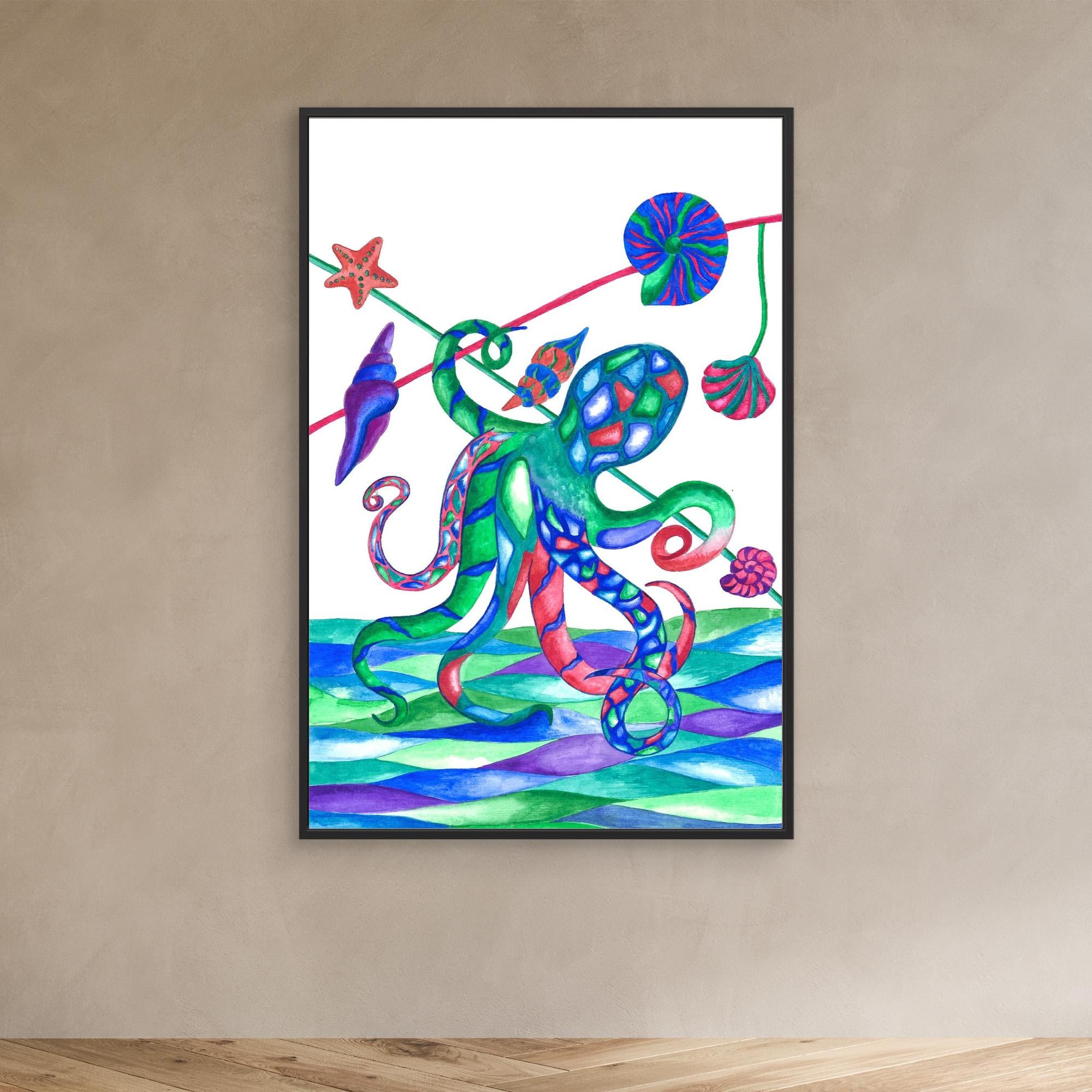 Muse and the Sea. Octopus