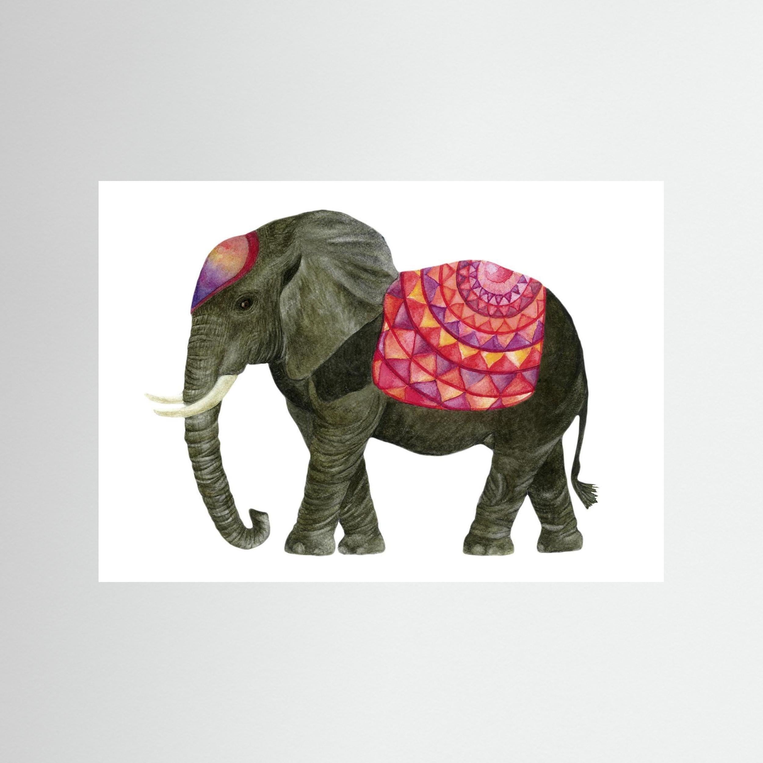 Mandala Elephant I