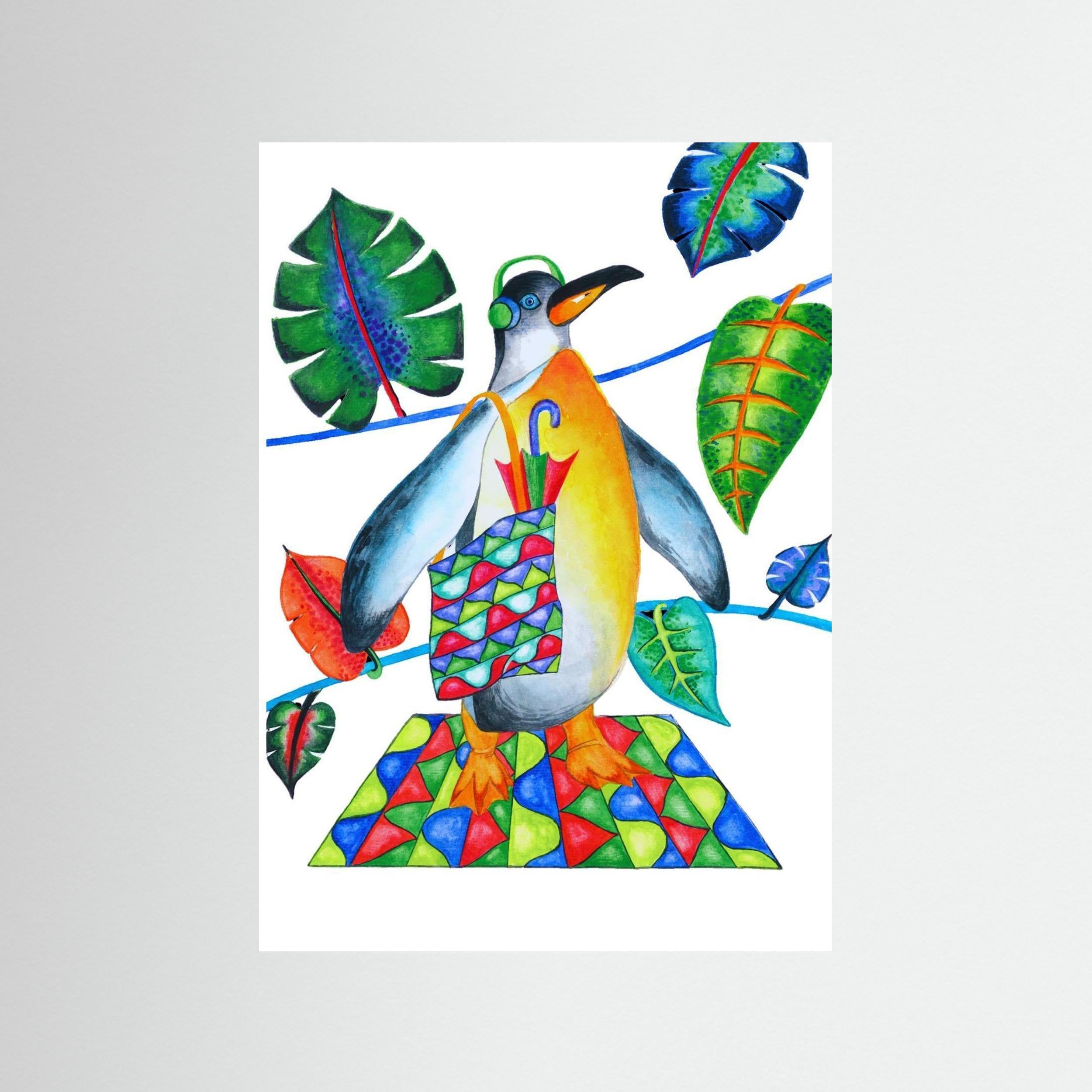 Penguin in the Jungle