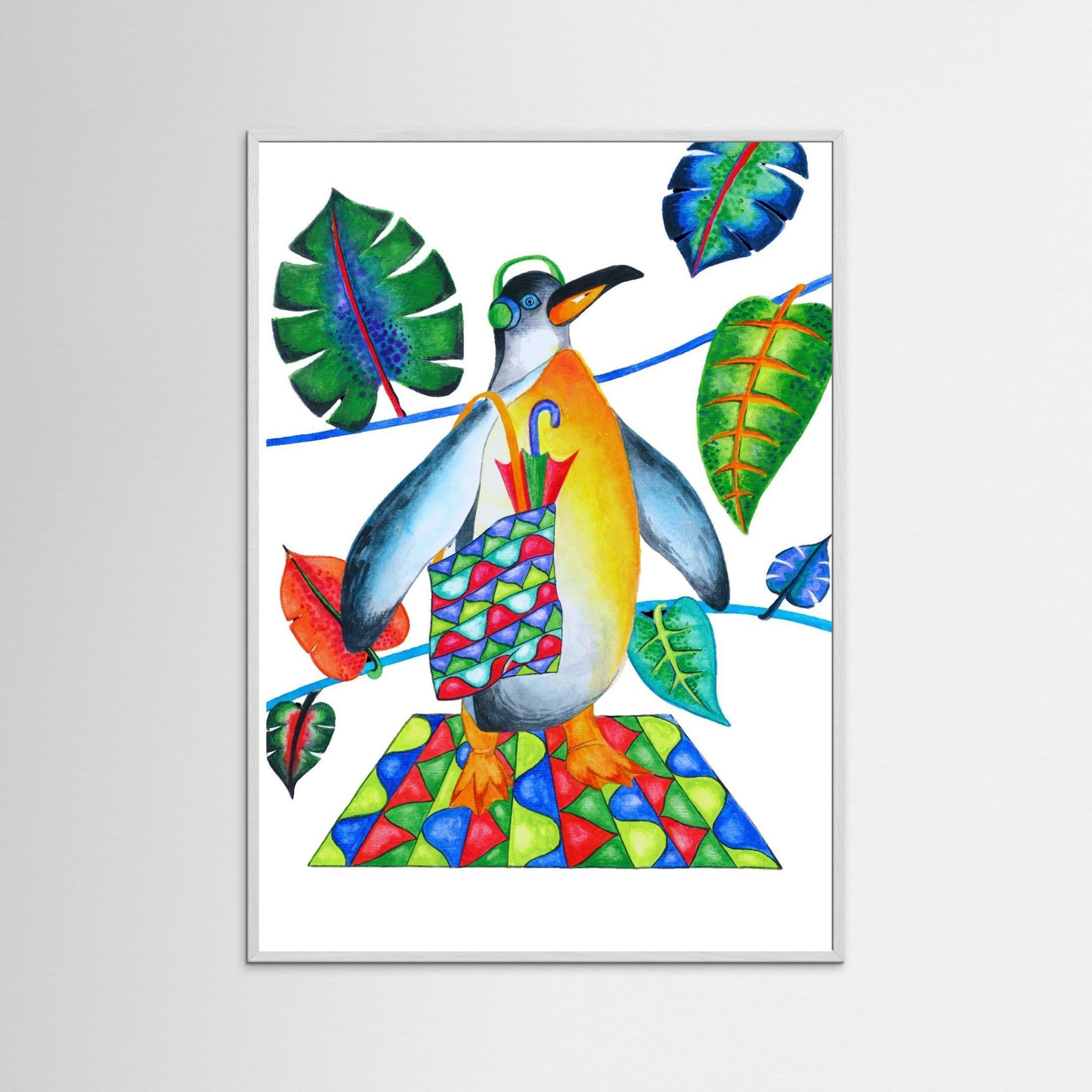 Penguin in the Jungle