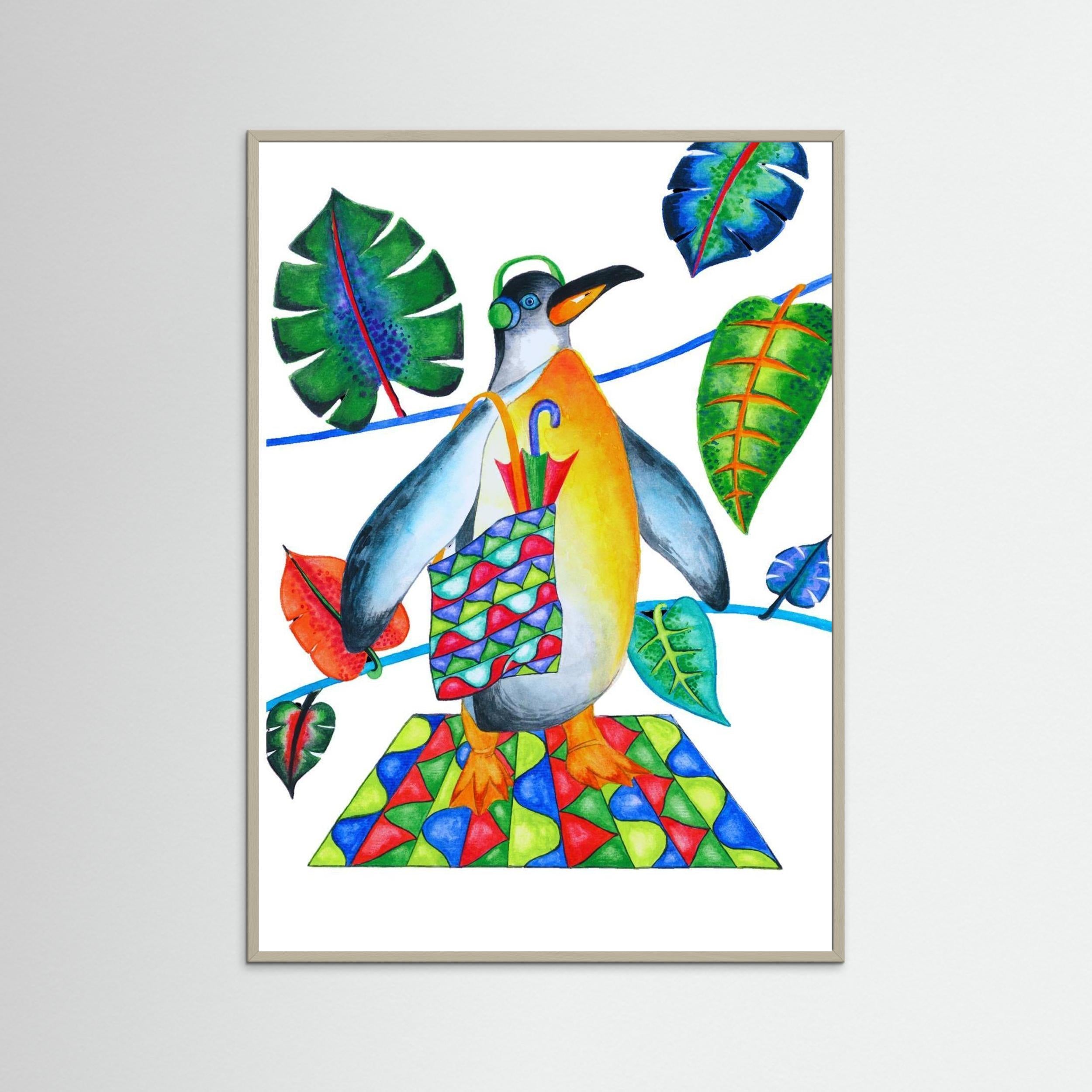 Penguin in the Jungle