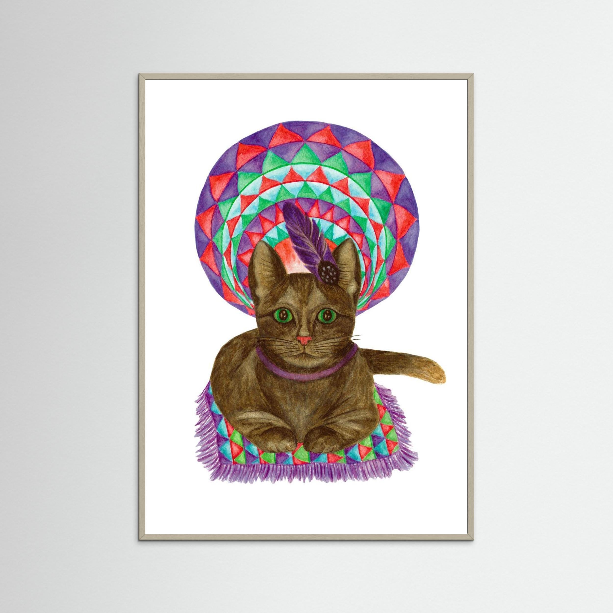 Mandala Cat
