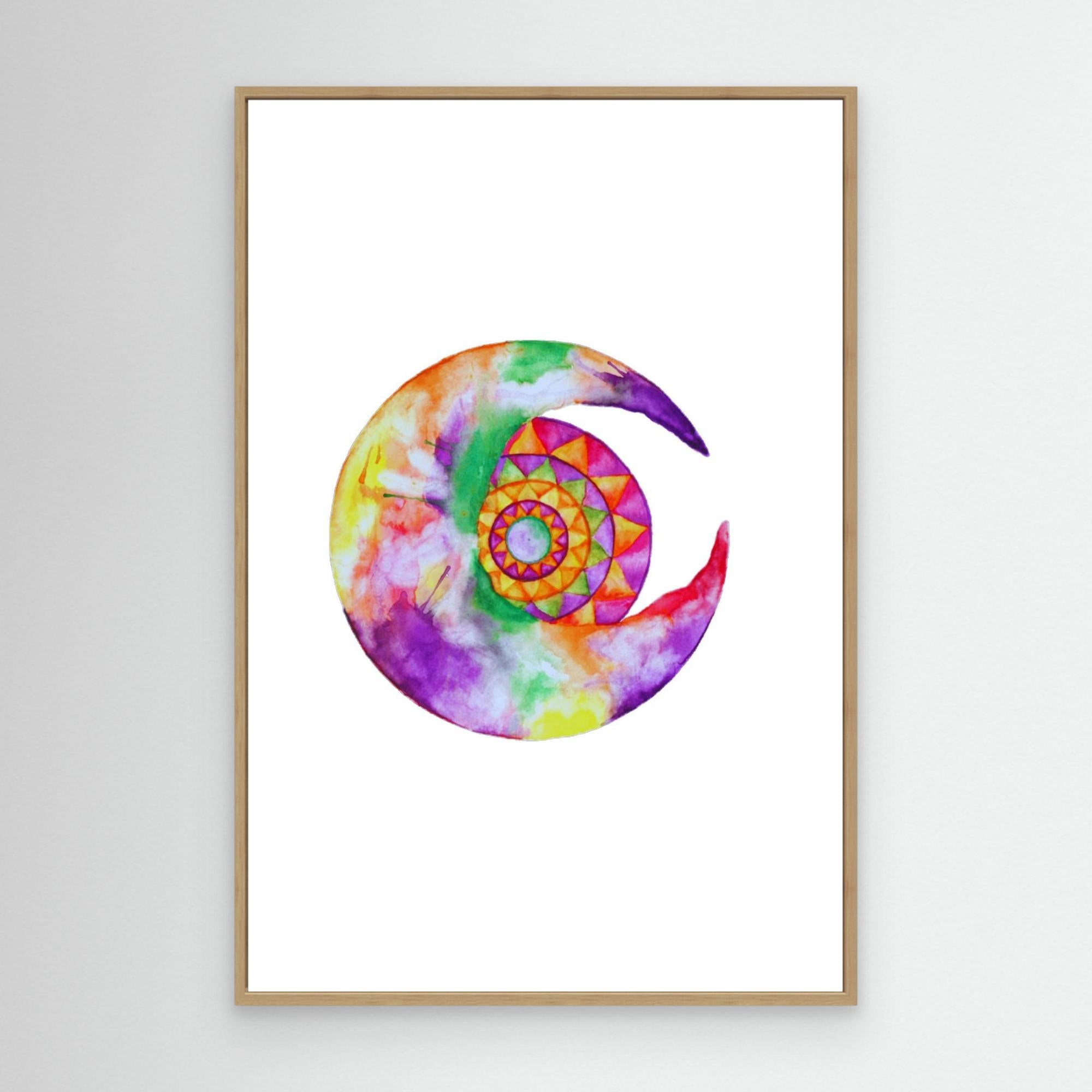 Violet Moon Mandala