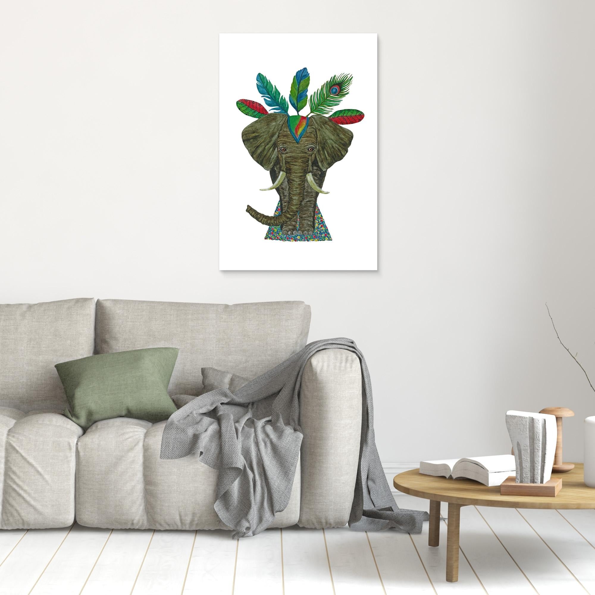Feather Elephant