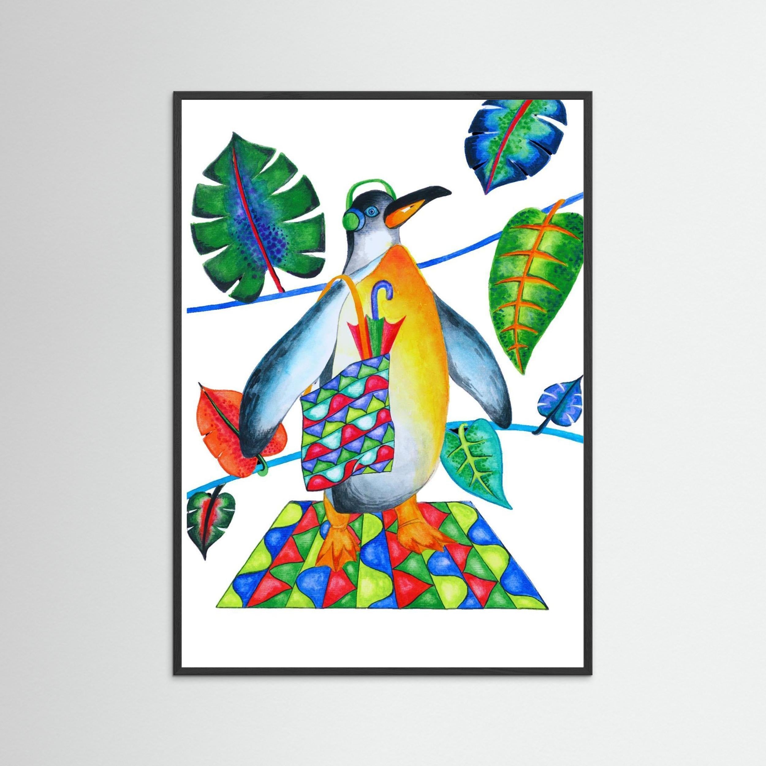 Penguin in the Jungle