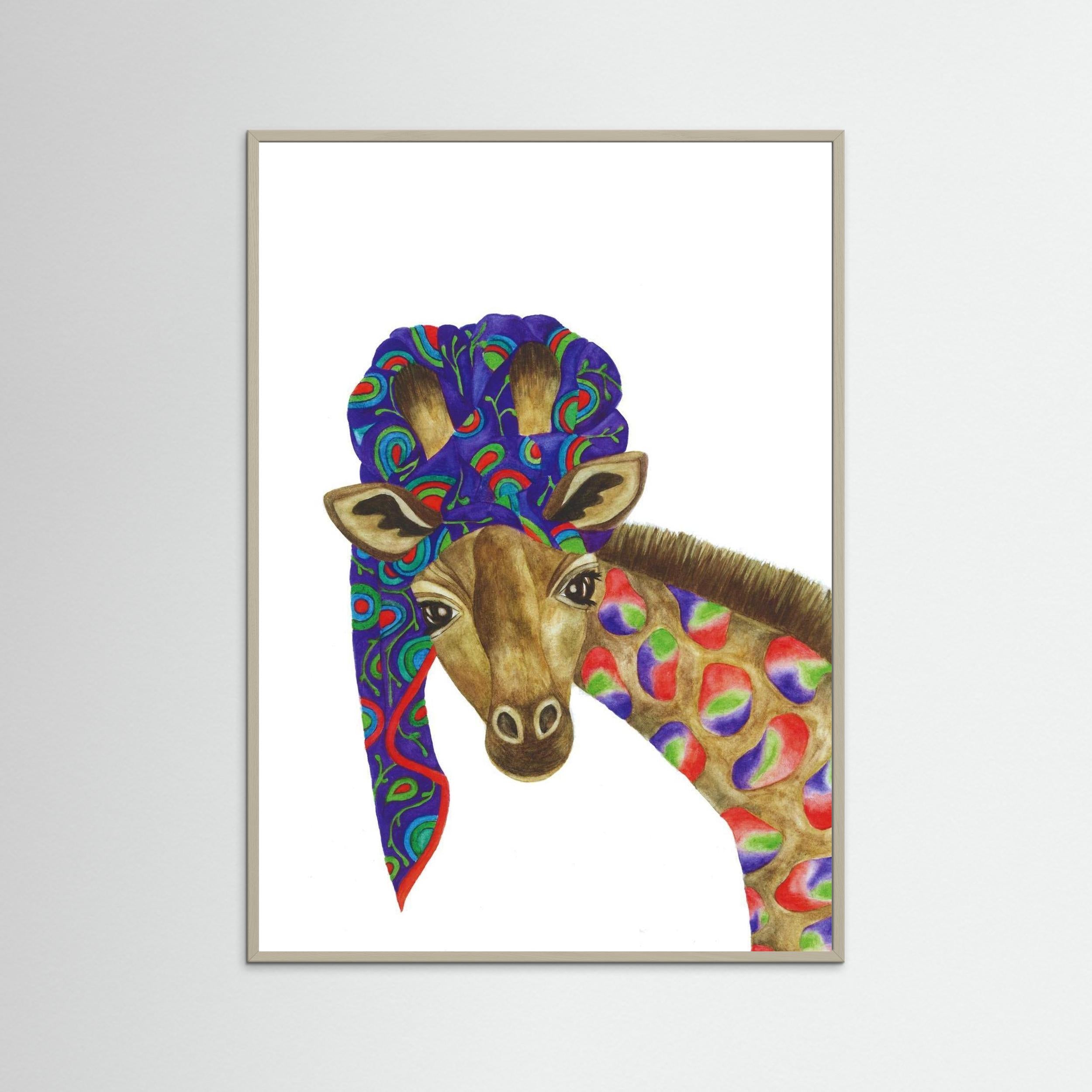 Purple Giraffe
