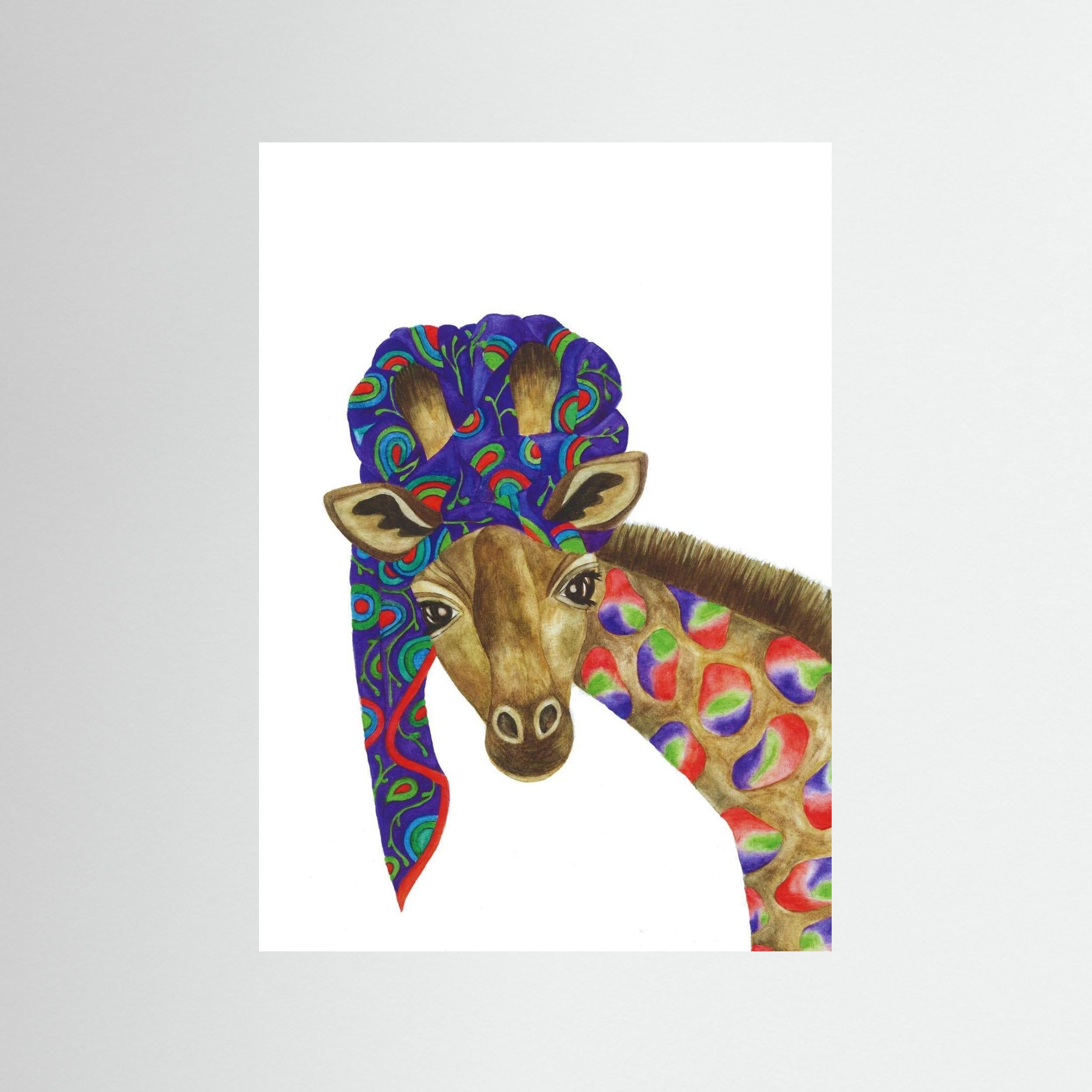 Purple Giraffe