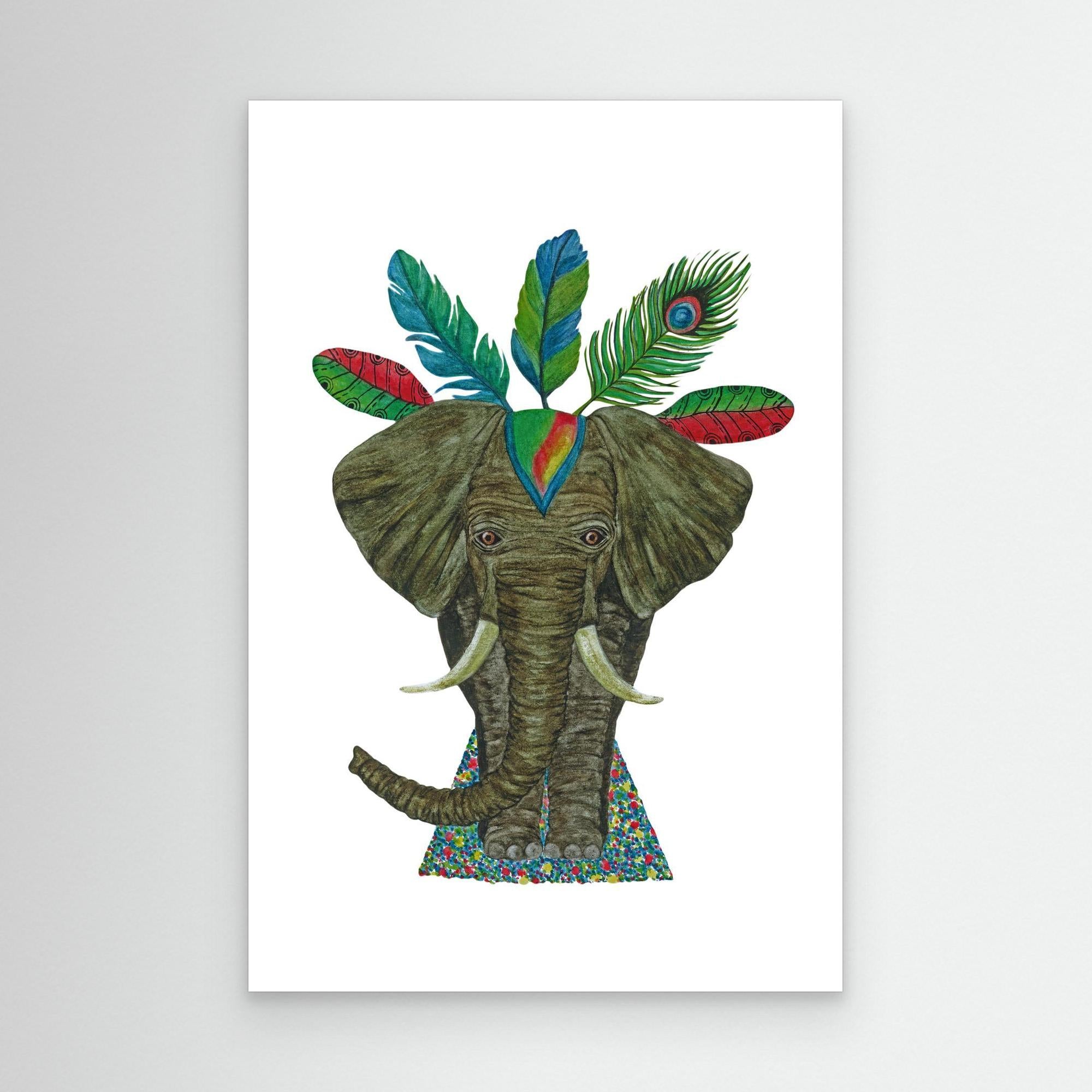 Feather Elephant