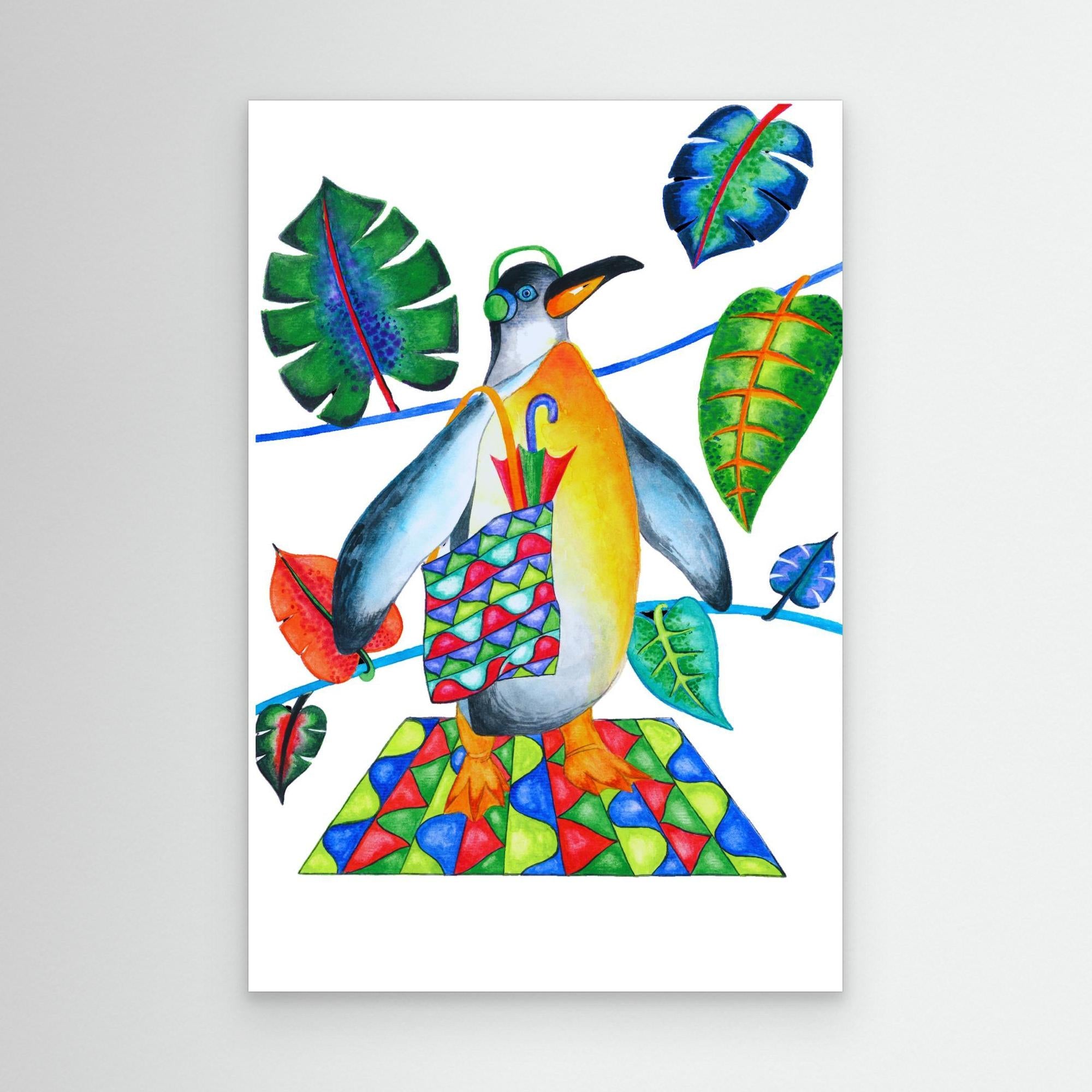 Penguin in the Jungle